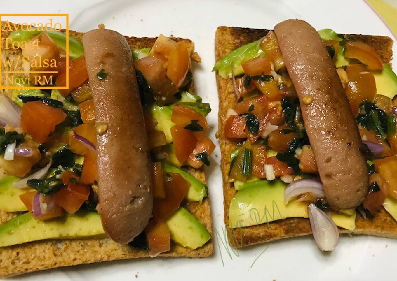 Avocado Toast with Salsa