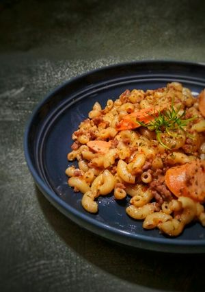 Foto resep Makaroni Sapi Pedas (Spicy Beef Pasta) #ekonomis #menuanakkos