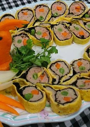 Hình của món Chả phượng.