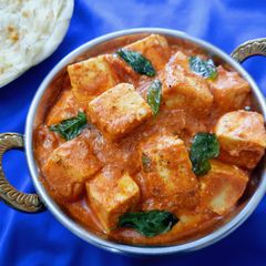 A picture of Tomato Basil Paneer.