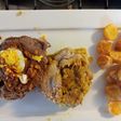 Bondiola de cerdo y Palomita rellenos