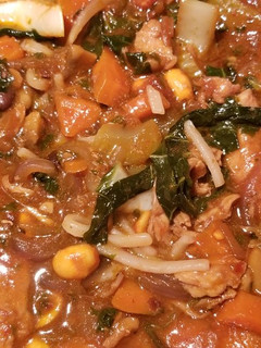 A picture of Chicken, celery & ginger stir-fry.