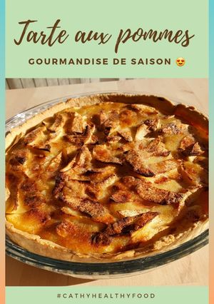 Une photo de Tarte aux pommes délicieuse