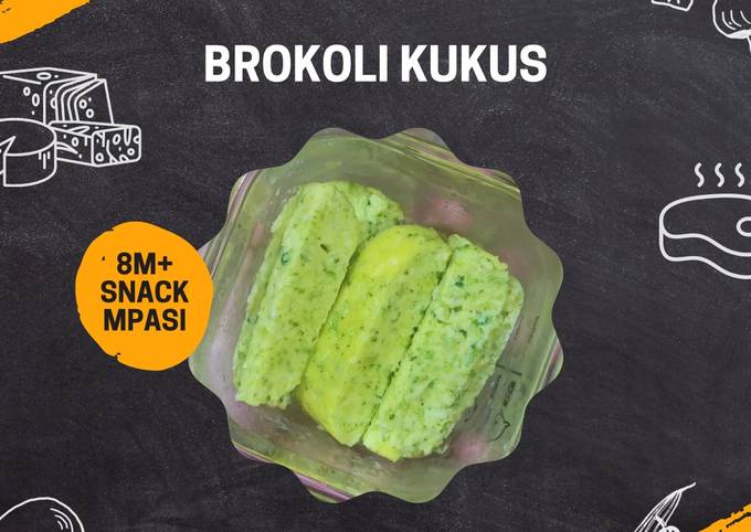 Finger Food MPASI 8m+ : Brokoli Kukus (Steamed Broccoli) foto resep utama