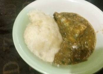 How to Recipe Perfect Okro soup with garri