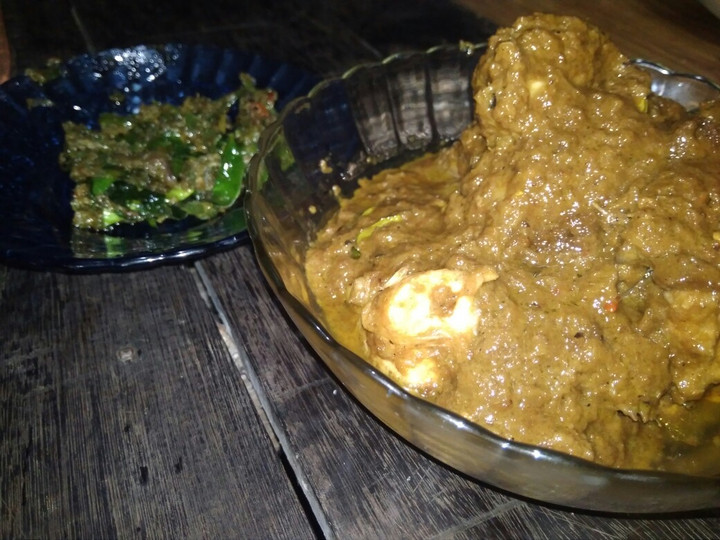 Ini dia! Resep bikin Rendang Ayam sambel ijo ala Nasi Padang dijamin enak