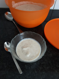 Hi-end supercremige Bananenquarkspeise 🤣😇 Rezepthauptbild