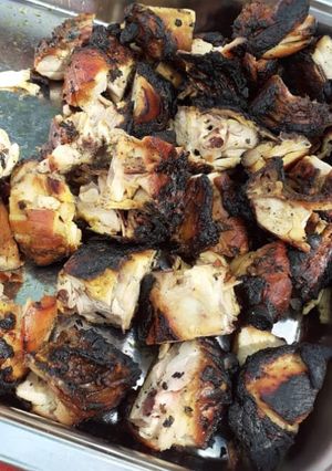 Foto resep Ayam panggang madu (pedas manis)