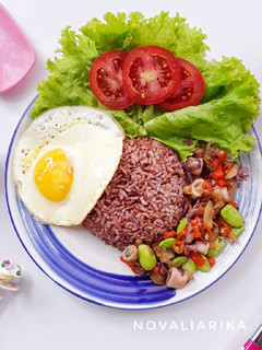 Foto resep Nasi Oseng Cumi Pete