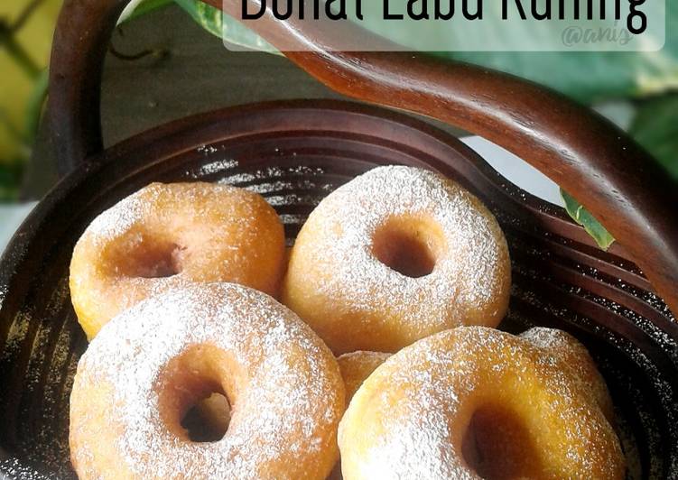 Resep Donat Labu Kuning yang Enak Banget