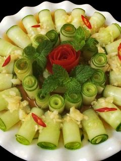 Hình của món Nộm dưa leo 🥒.
