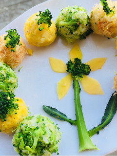 Hình của món Cơm nắm bông cải xanh 🥦🥦.