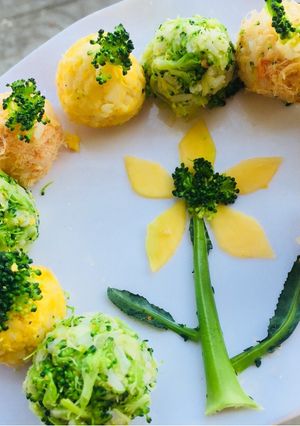 Hình của món Cơm nắm bông cải xanh 🥦🥦.
