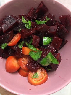 Foto de Salada de Beterraba e Tomate