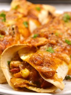 Zöldséges enchilada recept fotója