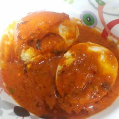 Egg curry A picture of Egg curry.