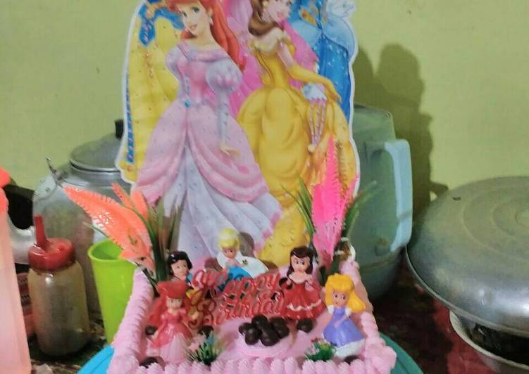 Resep: Tart tema Princess yang Nikmat