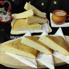 A picture of Spongy Vanilla Tea time Cake.