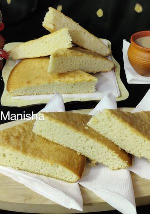 A picture of Spongy Vanilla Tea time Cake.