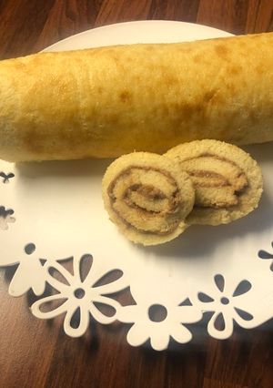 Piskótatekercs recept fotója