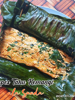 Foto resep Pepes Tahu Kemangi ala Sunda