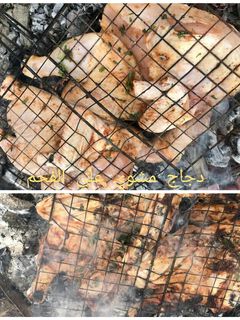صورة لوصفة دجاج مشوي على الفحم 🐓🍗
