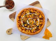 A picture of mexican pizza