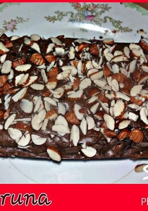 A picture of Choco Almond Cake.