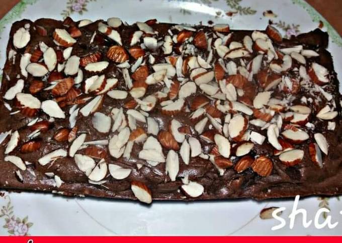 Recipe of Homemade Choco Almond Cake