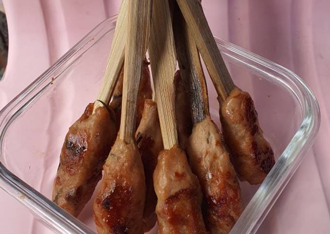 Resep Sate Lilit Ayam yang Lezat Sekali