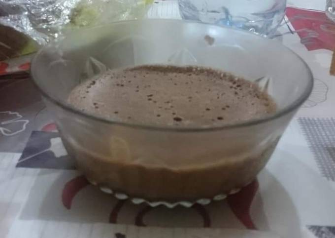 Mousse chocolat café