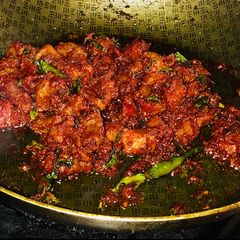Crispy Fried mutton A picture of Crispy Fried mutton.