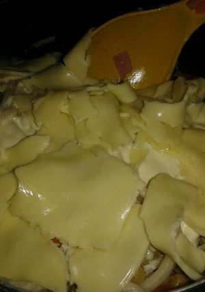 Una foto de Espaguetis combinados