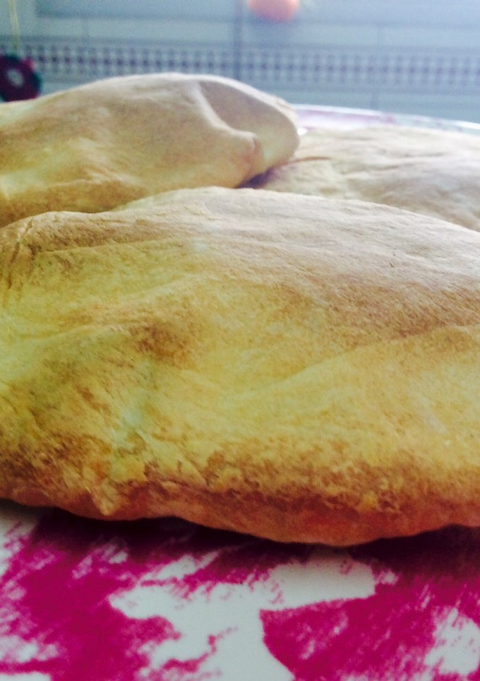 Una foto de Pan de pita casero