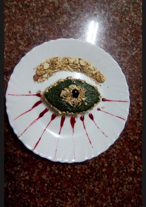 A picture of Oats Spinach Delight.