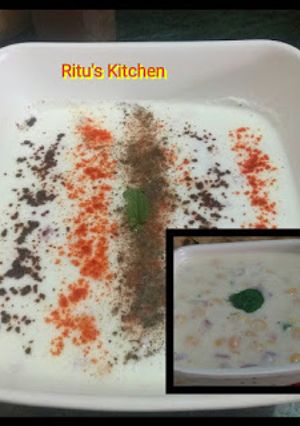 A picture of Split Bengal Gram Raita recipe.