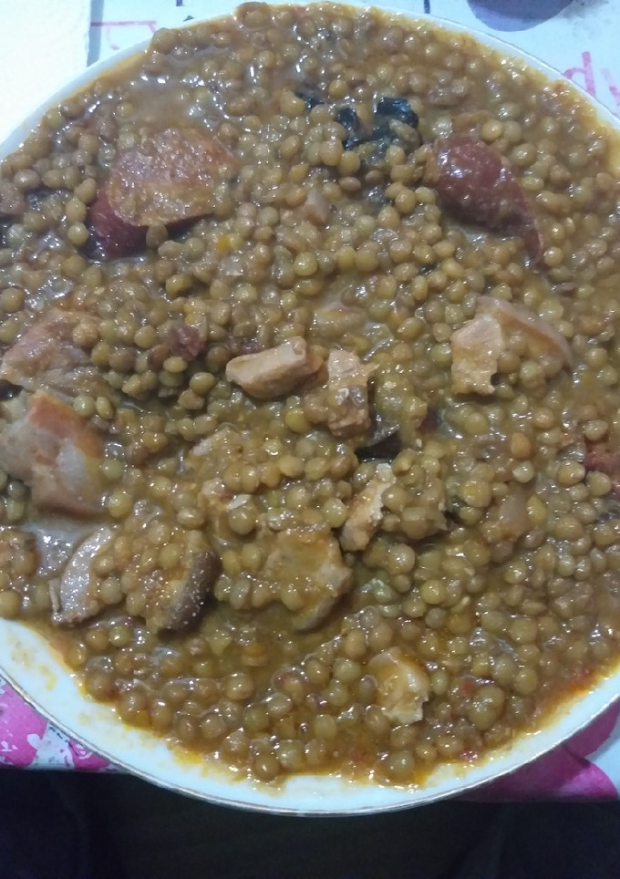 Una foto de Lentejitas