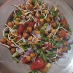 A picture of Sprouts Chaat🤗.