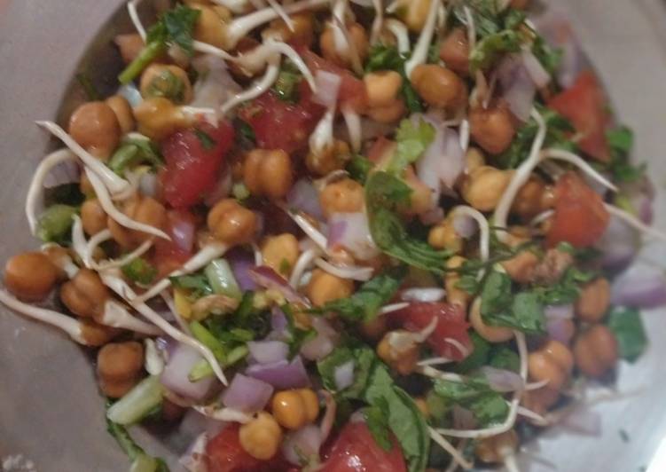 How to Make Speedy Sprouts Chaat🤗