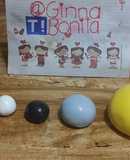 Fondant o masa elástica con bombones (nubes)