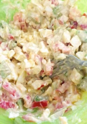 Una foto de Ensalada de huevo