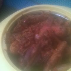 A picture of Peppered chicken.