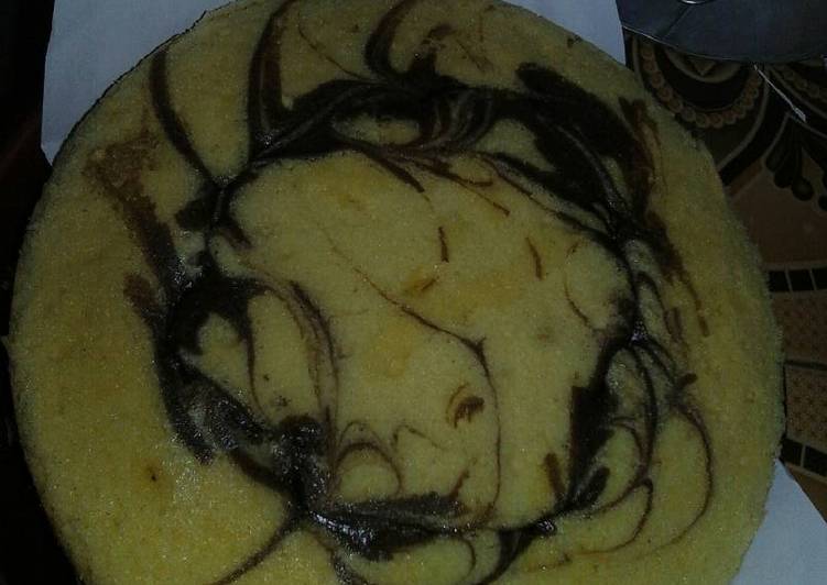 Bolu nutrijel marmer simpel