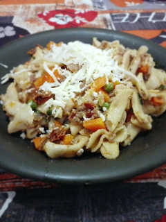 Una foto de Fideo con Carne Molida de res
