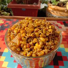 A picture of #SM# Sprouted moong usal.