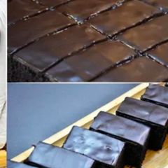 A picture of Chocolate creamy brownie recipe.