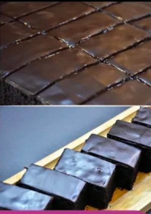 A picture of Chocolate creamy brownie recipe.