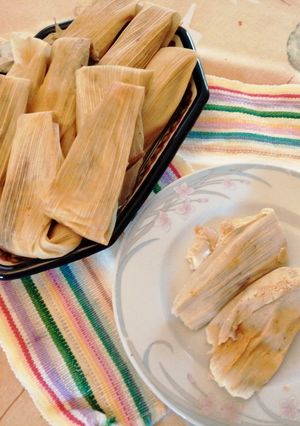 Una foto de Tamales norteños