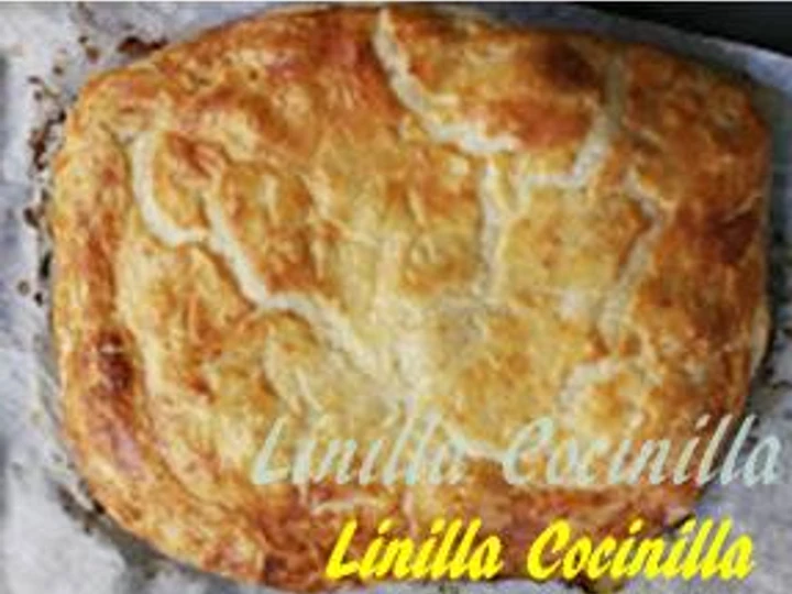 Manera fácil Hacer Empanadilla de jamón York y queso  que Muy delicioso