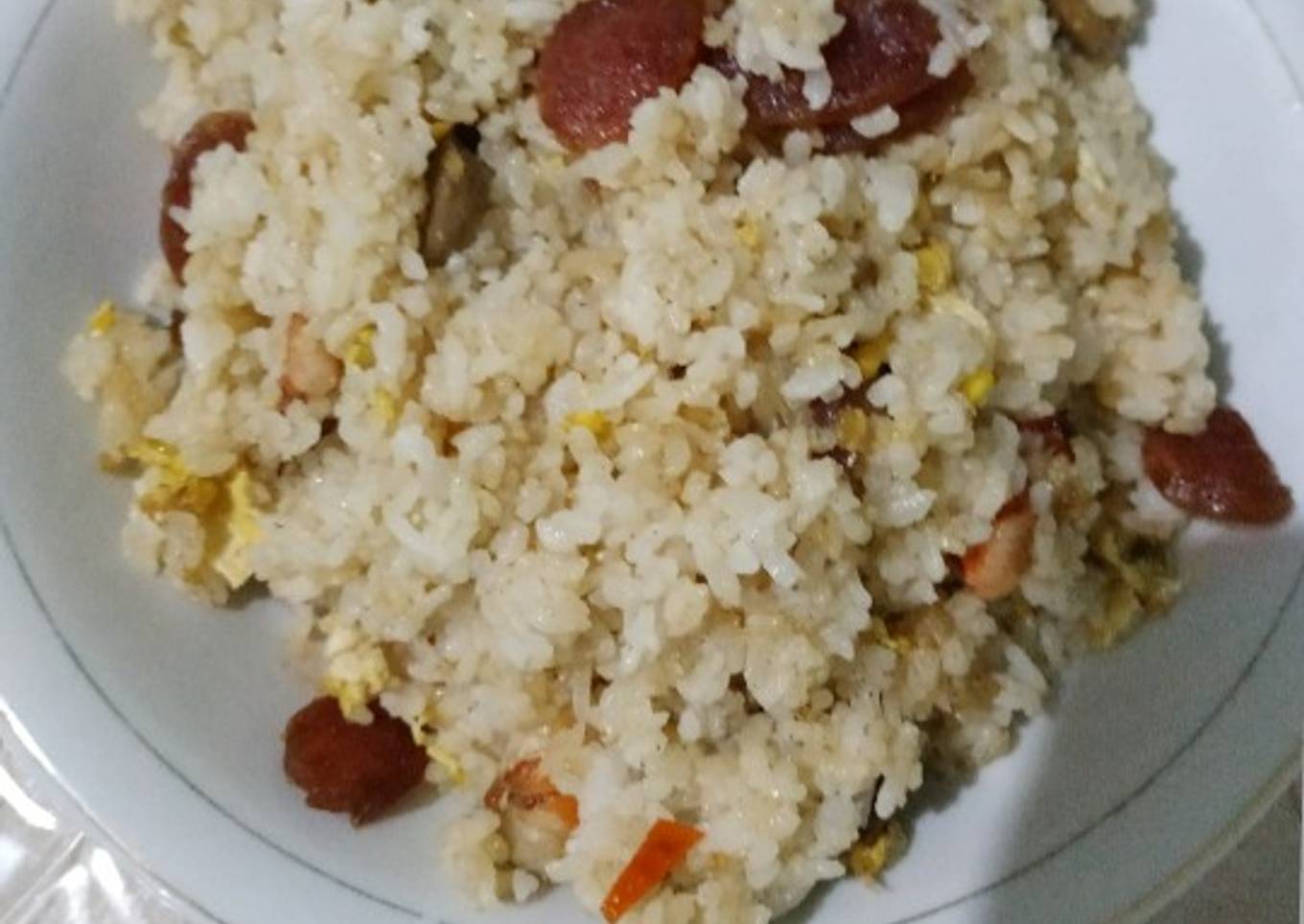 Nasi goreng lap chiong (dkk)
